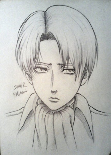 Скетчи Леви Аккерман