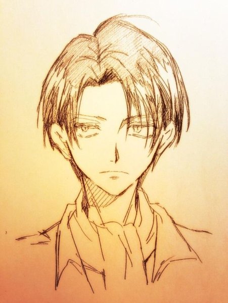 Картинки нарисованные темным карандашом Леви