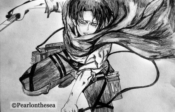 Леви Аккерман раскраска