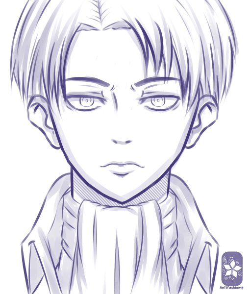 Скетчи Леви Аккерман