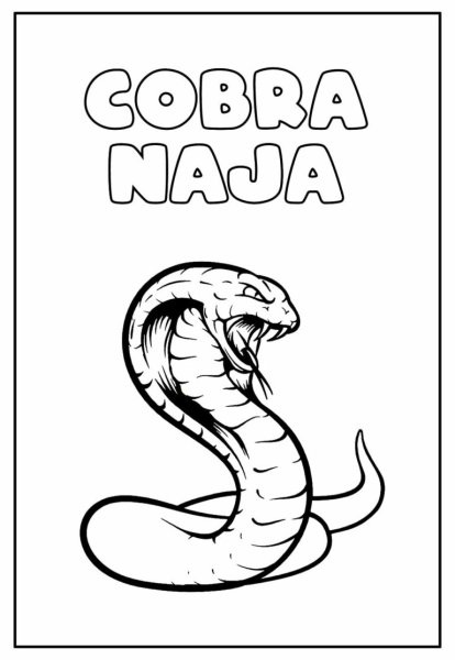 Кобра тату эскиз
