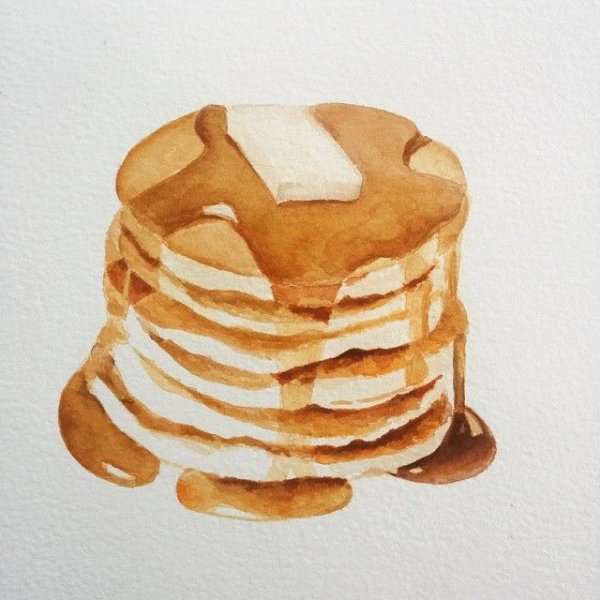 Блинчики карандашом