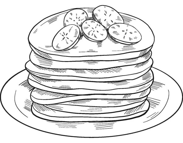 Блины пиктограмма