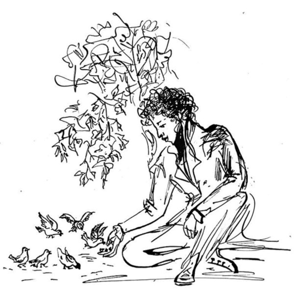 Елена Шипицова рисунки Пушкин