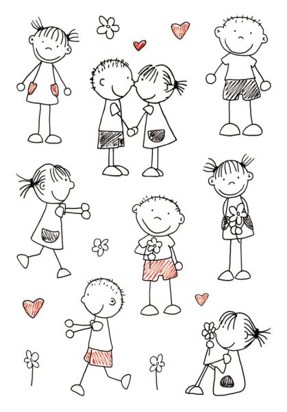 Бегущий человек раскраска