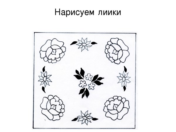 Платок рисунок