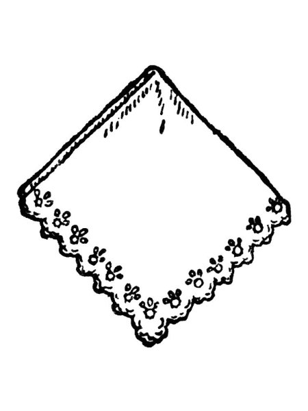 Платок для раскрашивания для детей