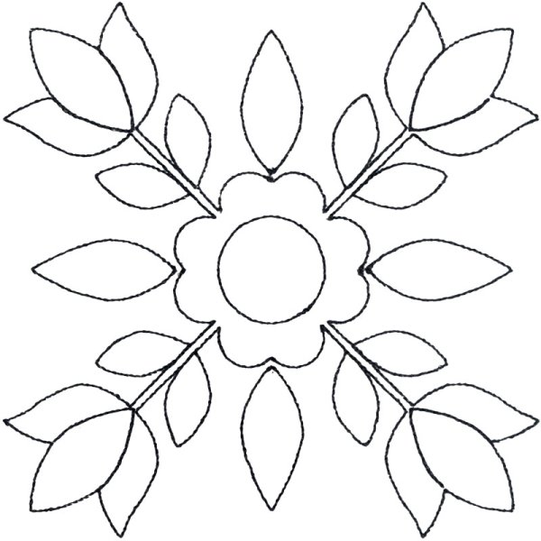 Узоры для аппликации