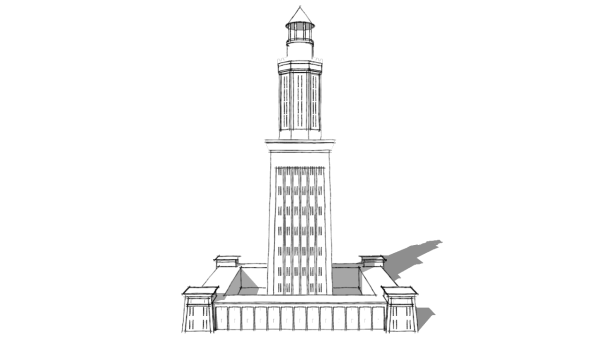 Александрийский Маяк набросок