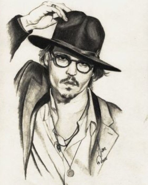 Портрет Джонни Деппа