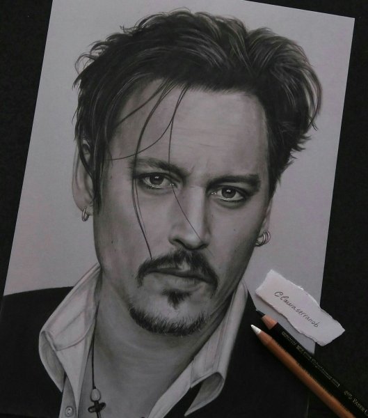 Наброски Джонни Депп