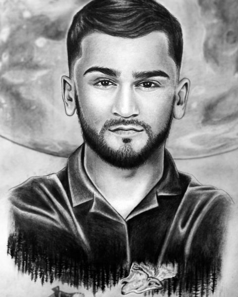 Капитан Джек Воробей для срисовки