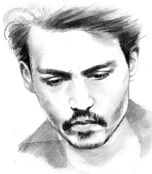 Джонни Депп арт