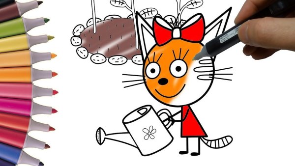 Карамелька нарисовать легко