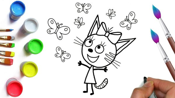 Рисование Карамелька