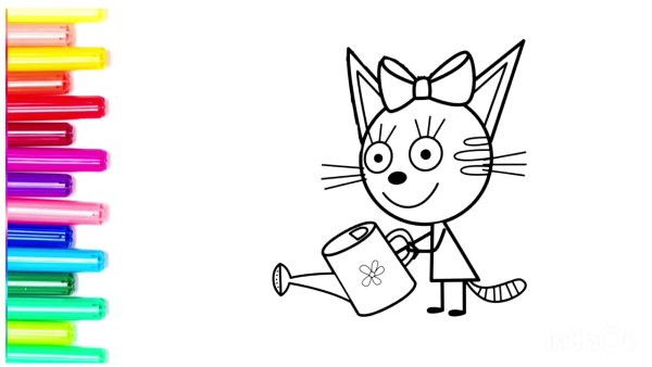 Карамелька раскраска