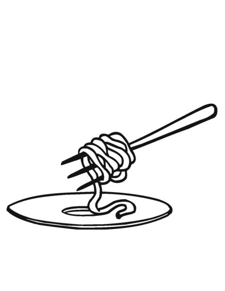 Макароны пиктограмма