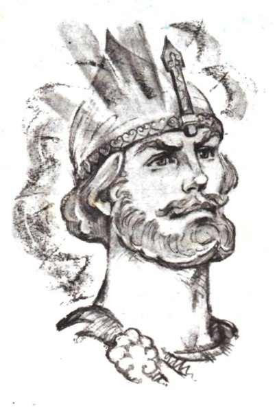 Рисунок Руслана и Людмилы