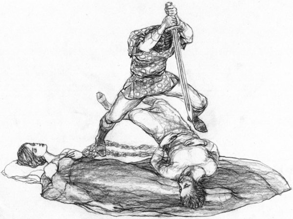 Черномор Руслан и Людмила раскраска для детей