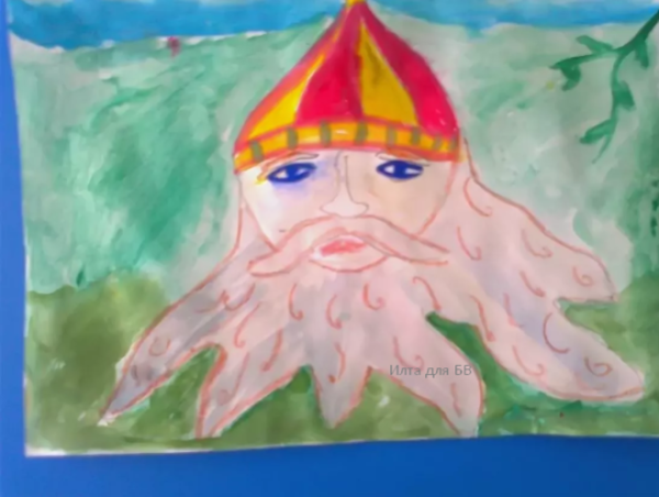 Рисунок к опере Руслан и Людмила