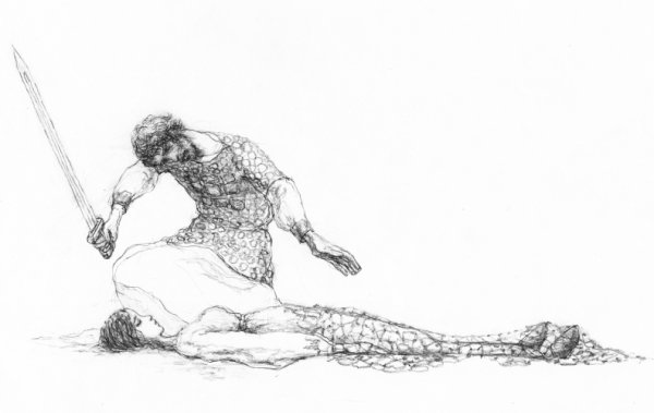 Рисунок Руслана и Людмилы