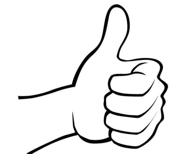 Лёгкие рисунки лайк