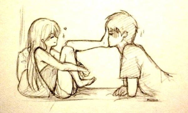 Милые рисунки для срисовки любовь