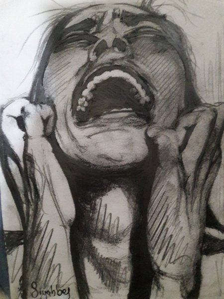 Отчаяние карандашом