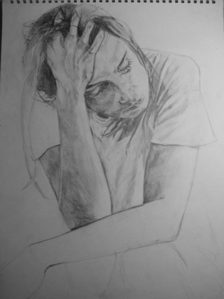 Отчаяние карандашом
