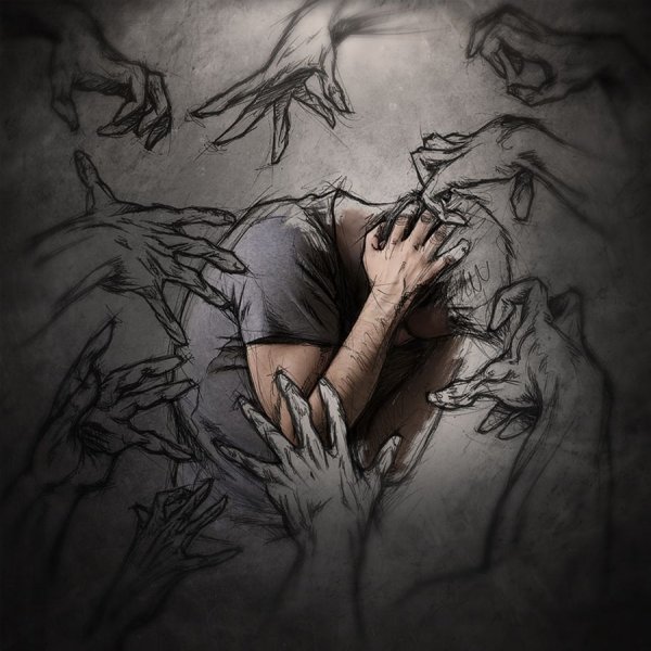 Печаль рисунок