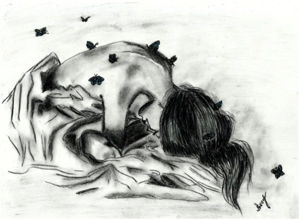 Одиночество рисунок