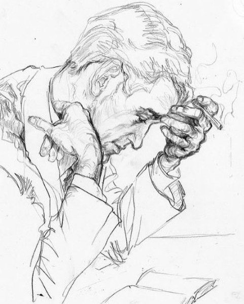 Сюрреалистические рисунки карандашом