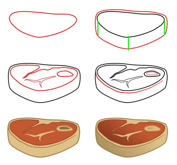 Легкие рисунки