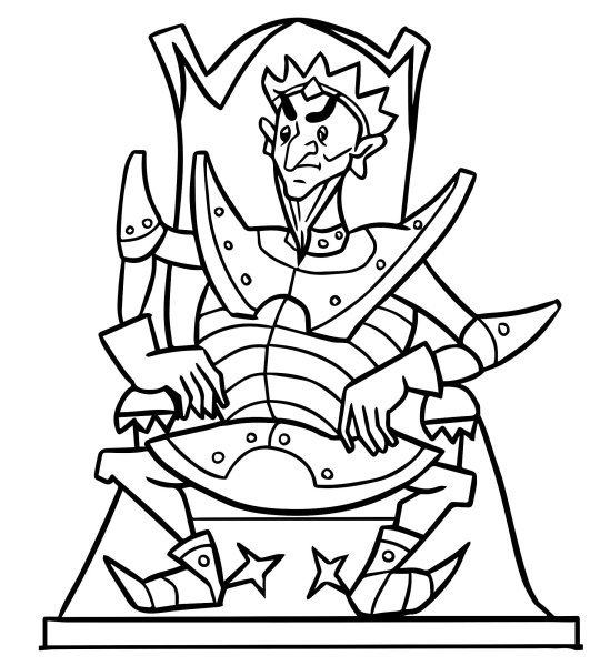 Кикимора ведьма Яга