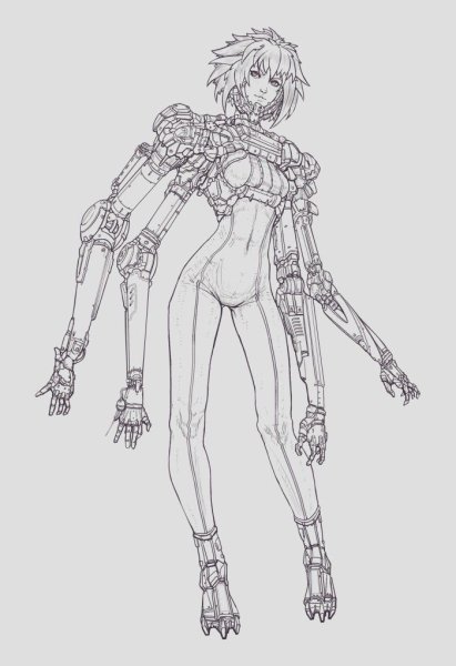 Cyberpunk 2077 скетчи