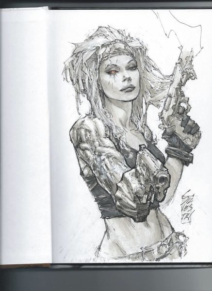 Тату киберпанк эскизы