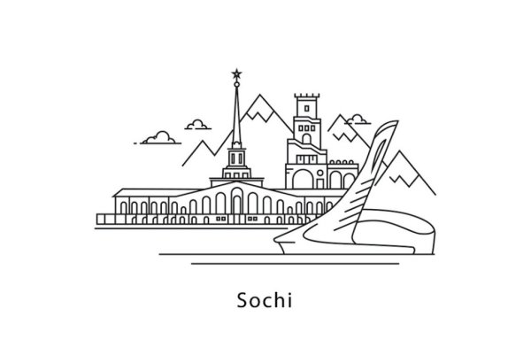 Морской порт Сочи иконка