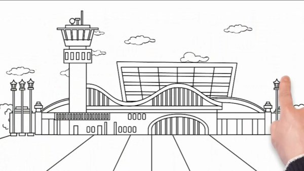 Раскраска аэропорт