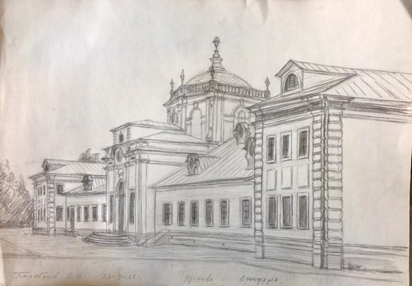 Дворянское имение 19 века рисунки