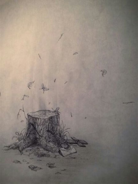 Пустота карандашом