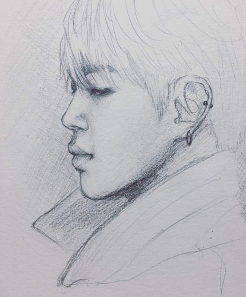 Портрет БТС профиль