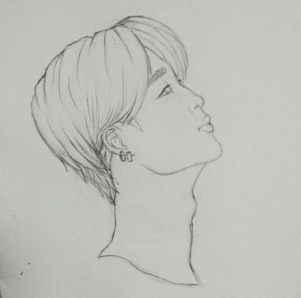 Портрет Чимина из БТС