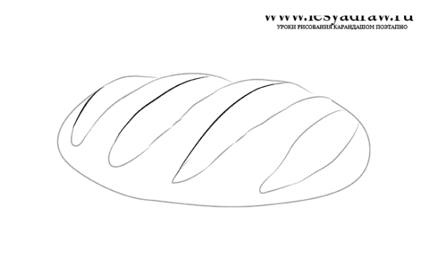 Рисование батон в средней группе