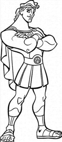 12 Подвигов Геракла раскраски для детей