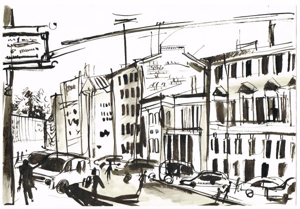 Зарисовки города