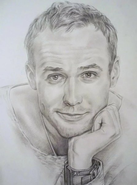 Юрий Никулин и карандаш