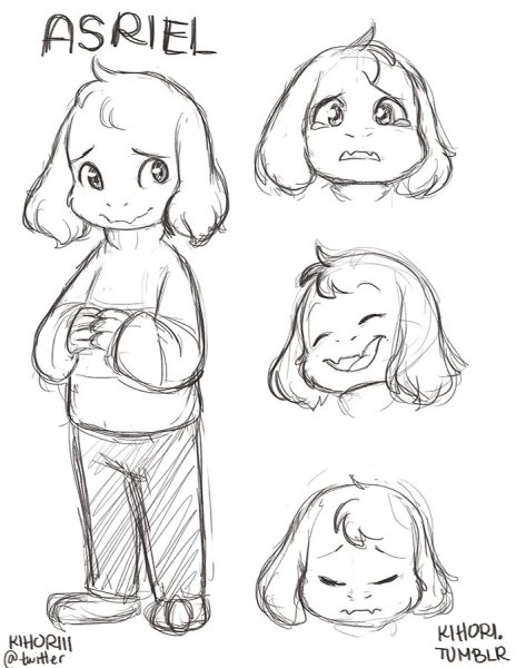 Арт набросок Азриэля