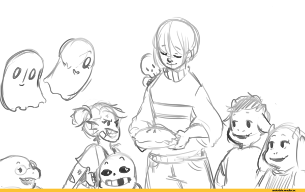 Для рисования андертейл