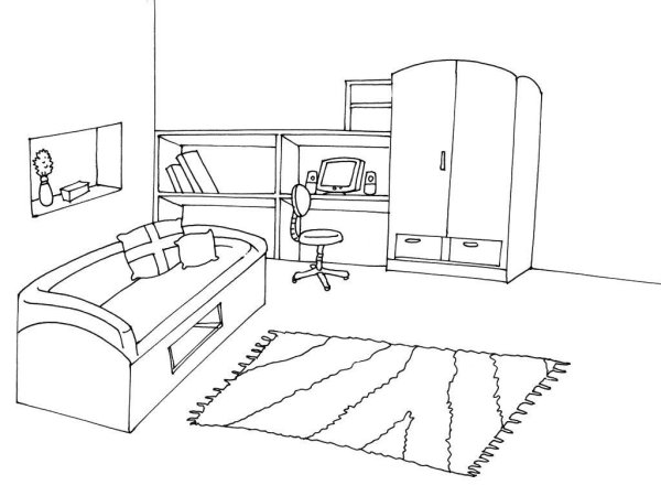 Проекция комнаты