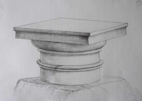 Рыжкин дорическая Капитель